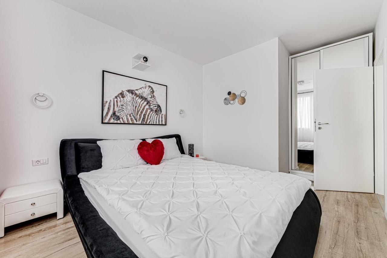 Appartamento Ari Cinema Apartament With 2M Videoproiector Arad Esterno foto